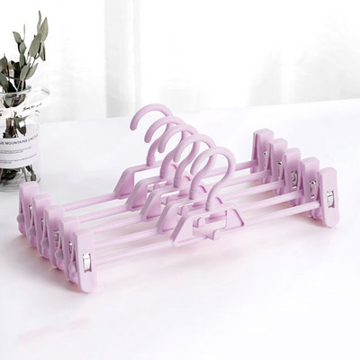 Nova vješalica za hlače od 10 komada, stalak za hlače, kratka suknja Organizator za hlače, ormar za pohranu prostora za pohranu stalak za odjeću, pp materijal