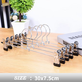 5/10 τεμ. Σπίτι από ανοξείδωτο ατσάλι Παντελόνι Ράφι Φούστα Παντελόνι Κλιπ Ντουλάπα Οργανωτή Κρεμάστρα Παντελόνι Στέγνωμα Παντελόνι Κάλτσες Εσώρουχα