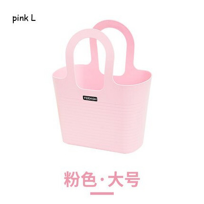 Skalbimo krepšelis, nešiojamas dušo krepšelis, vonios reikmenų laikymo krepšelis, korėjietiškas mielas vonios krepšys