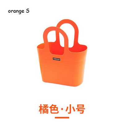 Skalbimo krepšelis, nešiojamas dušo krepšelis, vonios reikmenų laikymo krepšelis, korėjietiškas mielas vonios krepšys