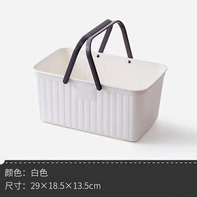 Φορητό καλάθι μπάνιου, καλάθι μπάνιου, χαριτωμένο καλάθι μπάνιου, προϊόντα περιποίησης, μπανιέρα, μπλε κουτί αποθήκευσης, τεχνούργημα κοιτώνα