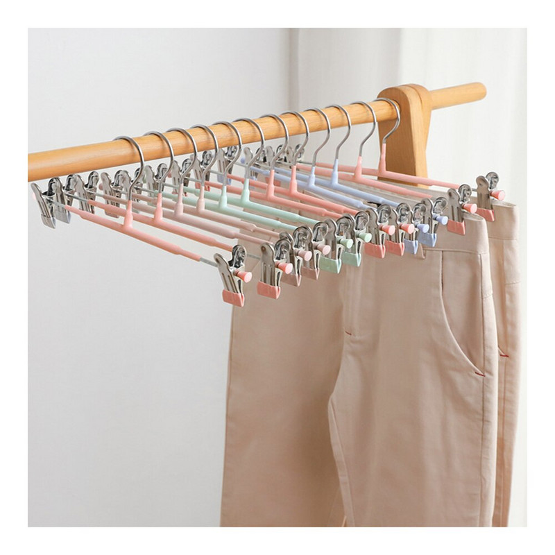 Pakaramais biksēm ietaupi vietu drēbju skapī Drēbju statīvs mēteļu statīvs Veļas kleita Žāvēšana Bērnu Mazuļu organizators Ārā ar klipšiem