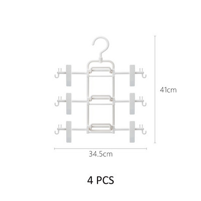 SHIMOYAMA Hlače Stalak za odjeću Ormar Organizator Vješalice za hlače Višenamjenske podesive višeslojne suknje Hlače Police za ormar