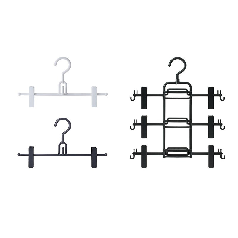 SHIMOYAMA Hlače Stalak za odjeću Ormar Organizator Vješalice za hlače Višenamjenske podesive višeslojne suknje Hlače Police za ormar