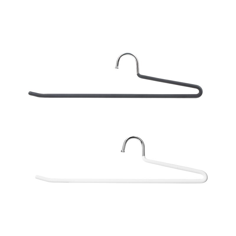 SHIMOYAMA 5/10 vnt Neslystančios kelnių pakabos Daugiafunkcinės kelnių laikymo lentynos Spinta Drabužių Organizatorius Plieninis sijonas kaklaraištis lentyna