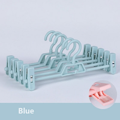 10 τμχ Αντιολισθητικό παντελόνι Κρεμάστρα Ρούχα Οργανωτή Κρεμάστρα παντελονιών Φούστα Εσώρουχα Σχάρα στεγνώματος PP Υλικό Ντουλάπα Αποθηκευτικός Χώρος Εξοικονόμηση