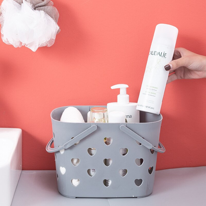 Καλάθι μπάνιου Καλάθι αποθήκευσης μπάνιου Καλάθι οικιακής χρήσης Καλάθι με φρούτα και λαχανικά Φορητό καλάθι μπάνιου