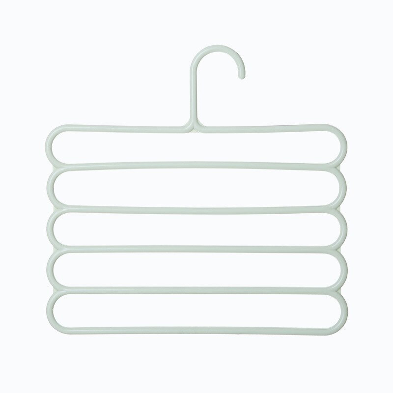 Αντιολισθητική σχάρα παντελονιών 5 στρώσεων Πολυλειτουργική ντουλάπα κρεμαστή ράφι παντελονιών Ράφι κασκόλ, μεταξωτό κασκόλ για γραβάτα