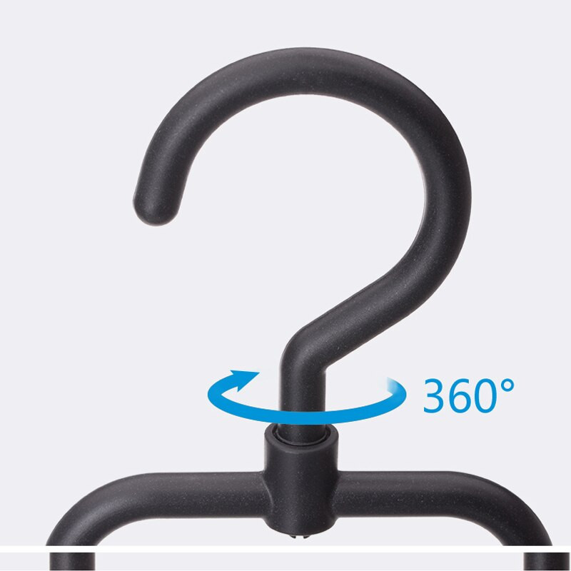 SHIMOYAMA 3-vrstvový vešiak na nohavice, svorka na vysoko kvalitné sukne a nohavice, vešiak na oblečenie, nastaviteľné klipy, šatník, protišmykový organizér