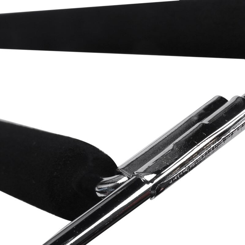 Vešiaky na nohavice, priestorovo úsporné, sada 3 kovových vešiakov, stabilné, protišmykové polstrovanie, otočné tyče na nohavice