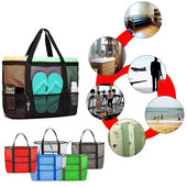 Veľkokapacitná plážová taška na hračky, oblečenie, kúpeľňové úložné vrecko, letná plážová taška pre chlapcov a dievčatá, športové fitness tašky, veľké tašky na líčenie