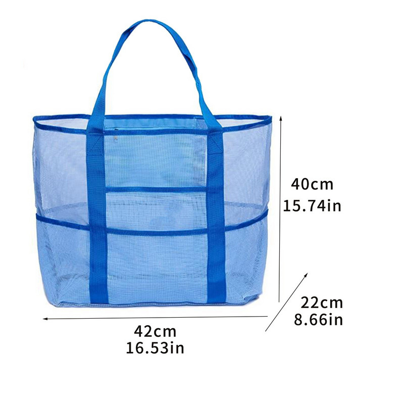 Veľkokapacitná plážová taška na hračky, oblečenie, kúpeľňové úložné vrecko, letná plážová taška pre chlapcov a dievčatá, športové fitness tašky, veľké tašky na líčenie