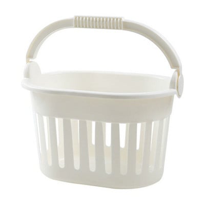 Plastikinis buitinis daugiafunkcis priėmimo krepšelis paprastas rankinis vonios kambarys, tuščiaviduris priėmimo krepšys