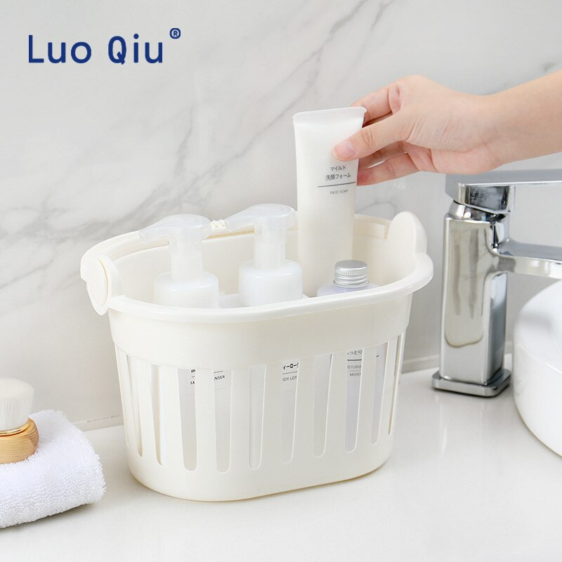 Plastikinis buitinis daugiafunkcis priėmimo krepšelis paprastas rankinis vonios kambarys, tuščiaviduris priėmimo krepšys