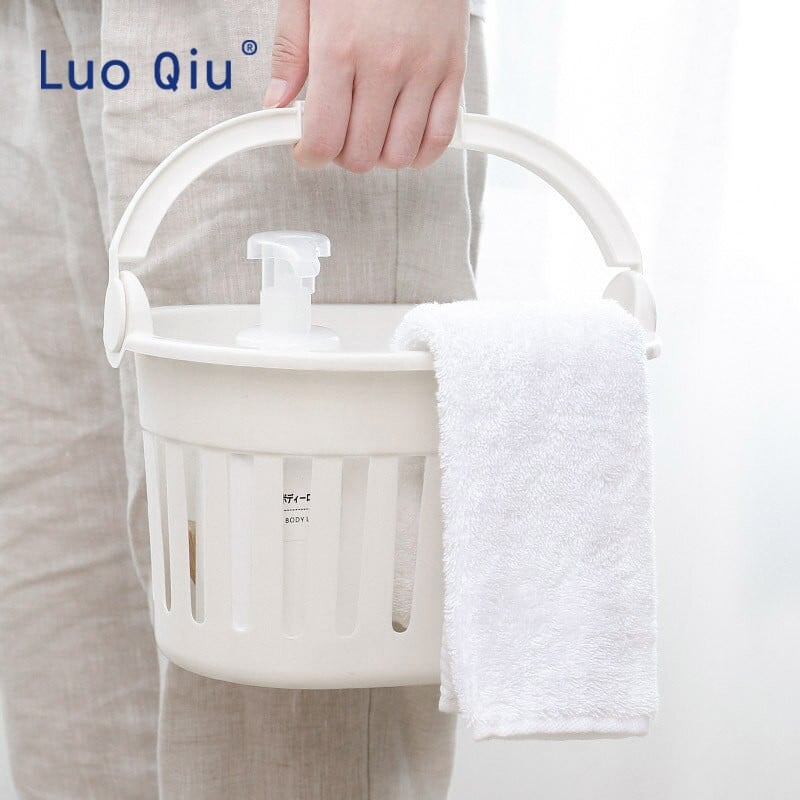 Plastikinis buitinis daugiafunkcis priėmimo krepšelis paprastas rankinis vonios kambarys, tuščiaviduris priėmimo krepšys