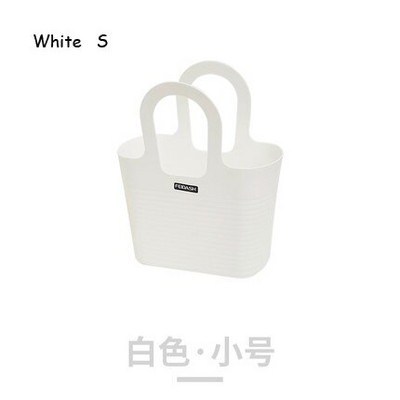 Umývací kôš, prenosný sprchový kôš, úložný kôš na toaletné potreby v kúpeľni, roztomilý kórejský kúpeľňový kôš