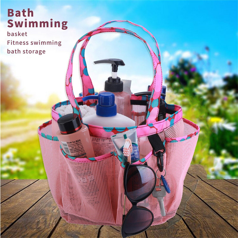 Geantă de depozitare pe plajă, rece de vară, pentru articole de toaletă și cosmetice Geantă de depozitare pentru călătorii în aer liber Depozitare jucării