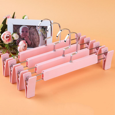 Νέο 10 τμχ Αντιολισθητικό παντελόνι με επίπεδη γάντζο Κρεμάστρες για ενήλικες Κρεμάστρες τζιν φούστα Οργανωτή ράφι ρούχων Ντουλάπα Εξοικονόμηση χώρου