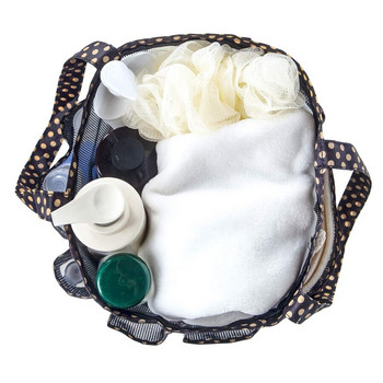Мрежеста чанта за душ Caddy за студентски общежития Основни неща, висяща преносима чанта Тоалетни принадлежности Аксесоари за баня