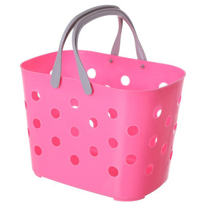 Kreatívny dutý vodotesný úložný košík do kúpeľne, multifunkčný plastový prenosný úložný box, organizér