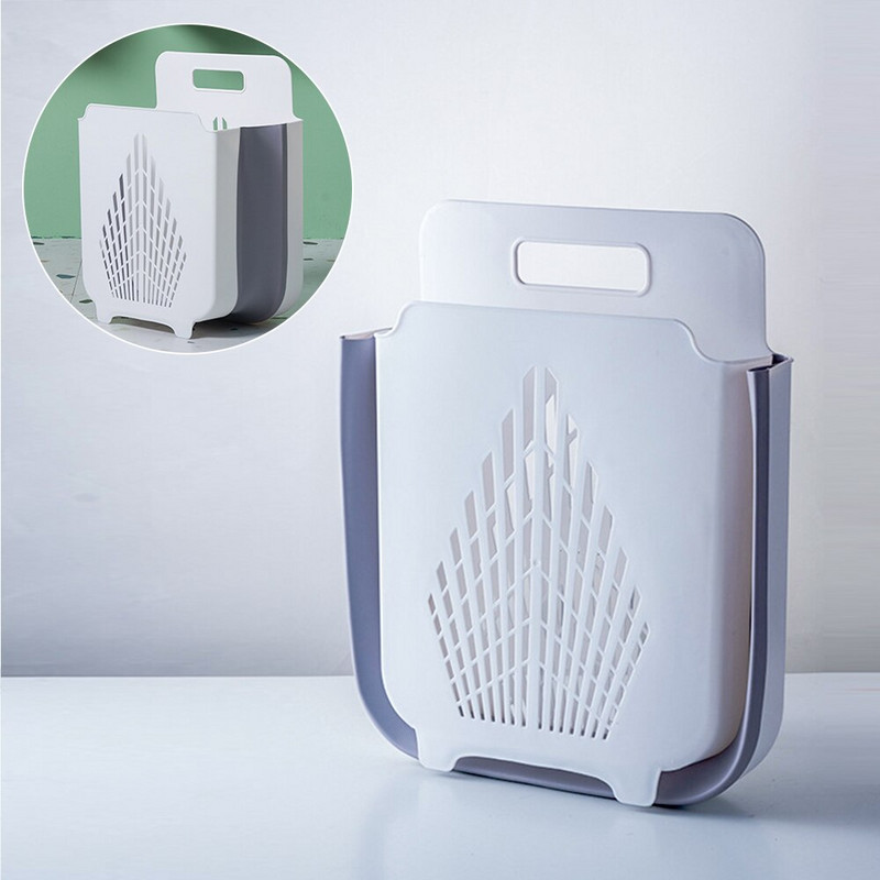 Nešiojami sulankstomi nešvarūs drabužiai trukdo laikymui Buitinė laikymo lentyna Pakabinama nuolaužos Apatiniai skalbinių krepšelis