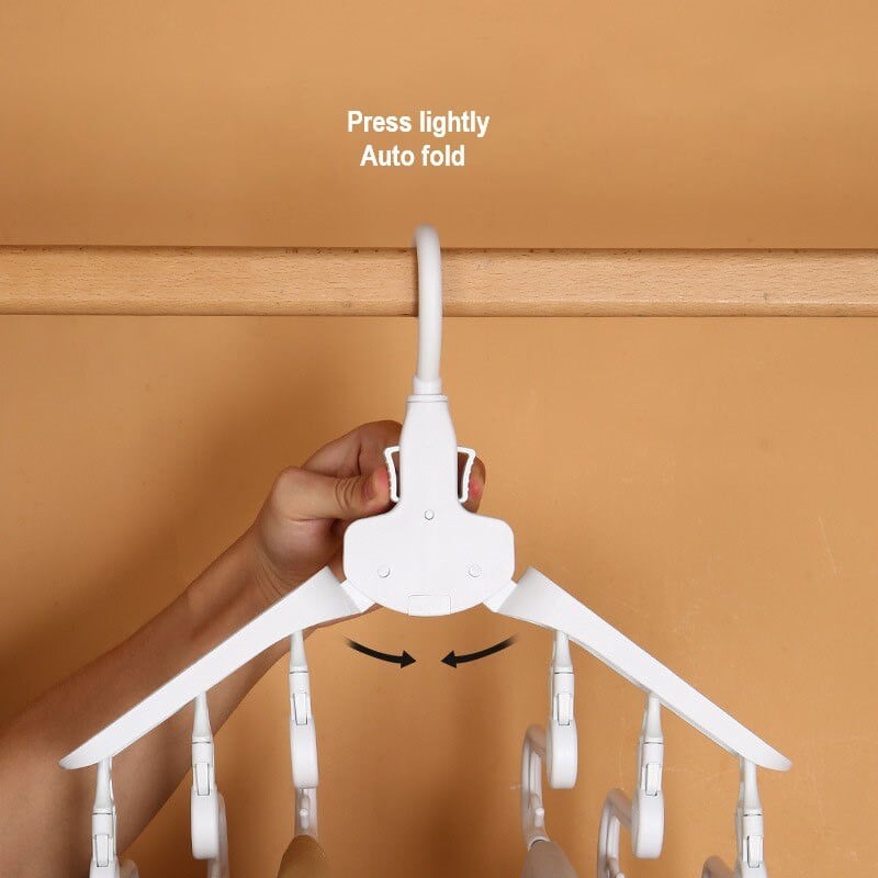 6 in 1 Magic pükste nagi riidepuud Multifunktsionaalne kokkupandav püksiriiul Lipsu nagi riiulid magamistoa kapp Korraldaja riidekapp panipaik