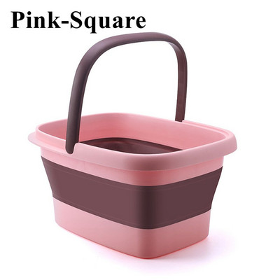 Sulankstomas, sulankstomas pėdų masažo kibiras pėdų mirkymo kibiras Buitinis nešiojamas praustuvas pėdų vonios SPA baseinas pėdų mirkymui