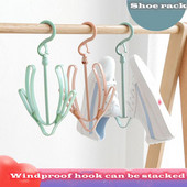 Rippkonks kingade riputamiseks Rippuv kingariiul Tavaline tuulekindel kingariiul Kuivatusrest Multifunktsionaalne rõdu kingariiul