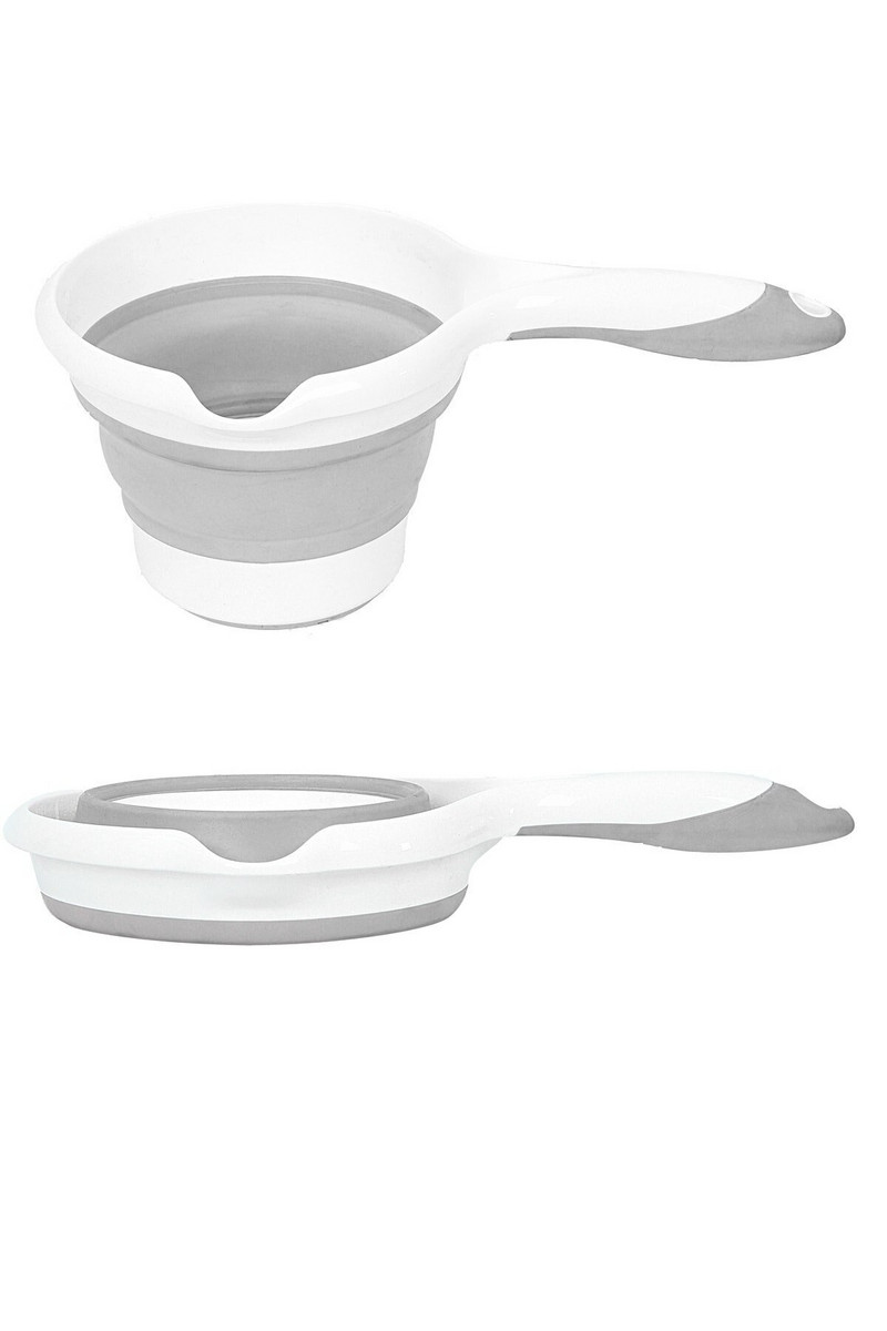 3 sulankstomų skalbinių krepšelių rinkinys Sulankstomas akordeonas vandens kibiras Naujos kartos valymo sulankstomas skalbinių krepšelis silikonas