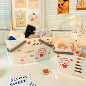 Hordozható fürdőkosár Diákfürdő kosár Női hálóterem Fürdőszoba kellékek Műanyag kád kis kosár Mosótartó tárolódoboz