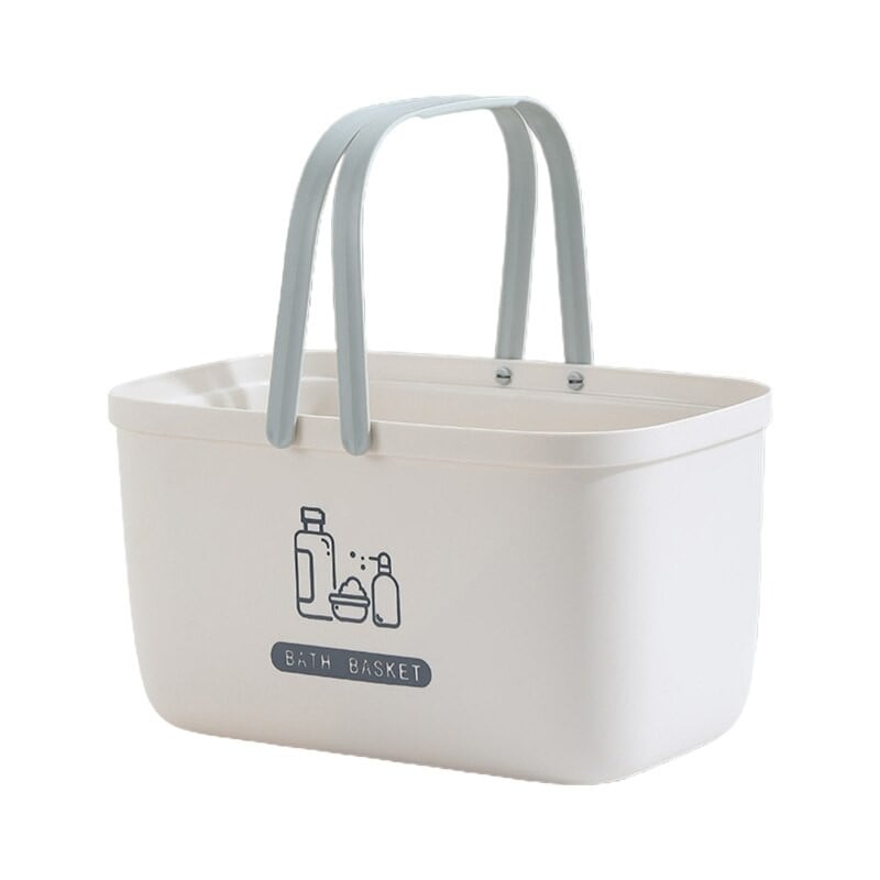 Vonios krepšelis su rankena tuščiaviduris nutekėjimo laikiklis dušo laikiklio laikiklis skirtas namų vonios kambario virtuvės sandėliuko šampūno užkandžiams