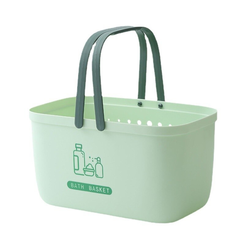 Vonios krepšelis su rankena tuščiaviduris nutekėjimo laikiklis dušo laikiklio laikiklis skirtas namų vonios kambario virtuvės sandėliuko šampūno užkandžiams