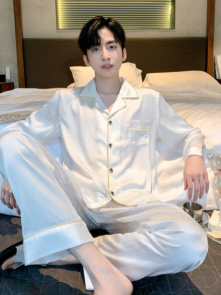 Muška dvodijelna proljetna pidžama