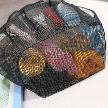 Διχτυωτό ντους Caddy Φορητό για Κολεγιακό Κοιτώνα Μεγάλο Μπάνιο Tote Bag Ανθεκτικό με 8 τσέπες xobw