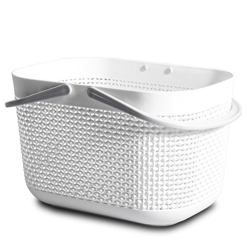 Veľkokapacitný kúpeľňový kôš do kúpeľne, prenosný porézny drenážny úložný kôš, toaletné potreby, organizéry na kozmetiku, potreby, príslušenstvo