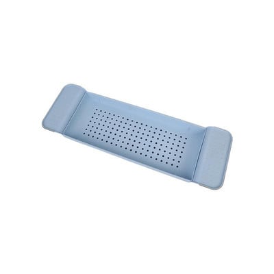 Odtoková škálovateľná vaňová miska, vaňová miska s koľajnicami, ideálny sprchový organizér do kúpeľne