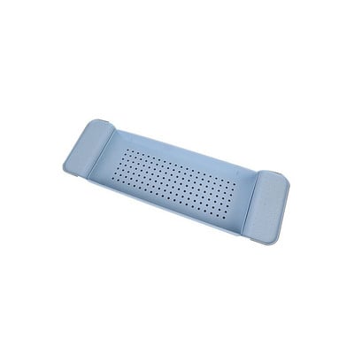 Suport de depozitare retractabil pentru cadă Tavă de baie Raft Cadă Instrumente de baie multifuncționale Raft de depozitare pentru prosoape Suport de scurgere pentru chiuvetă de bucătărie