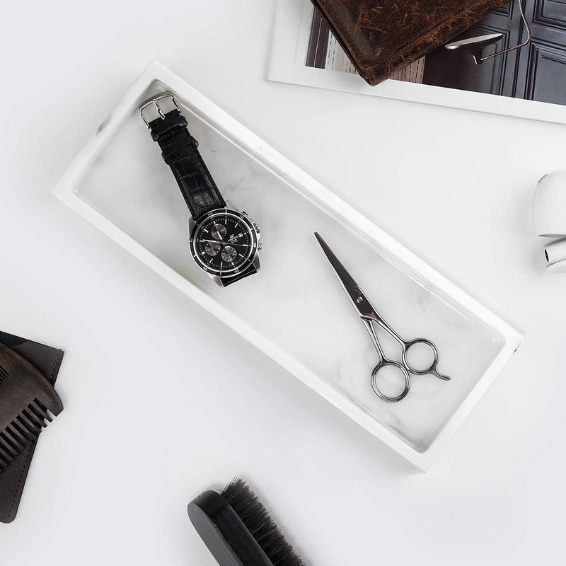 Toaletný stolík, úložný priestor na nádržku na toaletu do kúpeľne, živicové kuchynské drezy, organizér na kuchynskú dosku na sviečky a držiak na utierky na mydlo