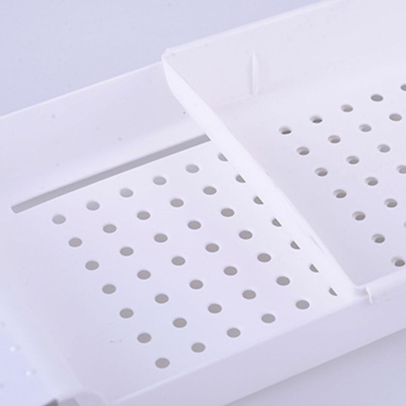 Polička na vaňu, Caddy do sprchy, rozšíriteľný držiak, úložný stojan nad vaňu, multifunkčný organizér do kúpeľne, sprchovací kút