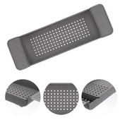 Tavă de baie Caddy peste masă reglabilă Cada de baie Laptop Cadă de duș Suport modern extensibil Suport extensibil