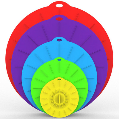 Be BPA silikoninis mikrobangų dubens dangtis kepimo puodo keptuvės dangtelis dangtelis silikoninis maisto įvyniojimas maisto gaminimo įrankiai virtuvės reikmenys