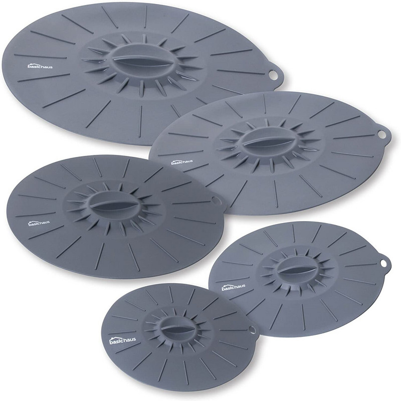 Be BPA silikoninis mikrobangų dubens dangtis kepimo puodo keptuvės dangtelis dangtelis silikoninis maisto įvyniojimas maisto gaminimo įrankiai virtuvės reikmenys