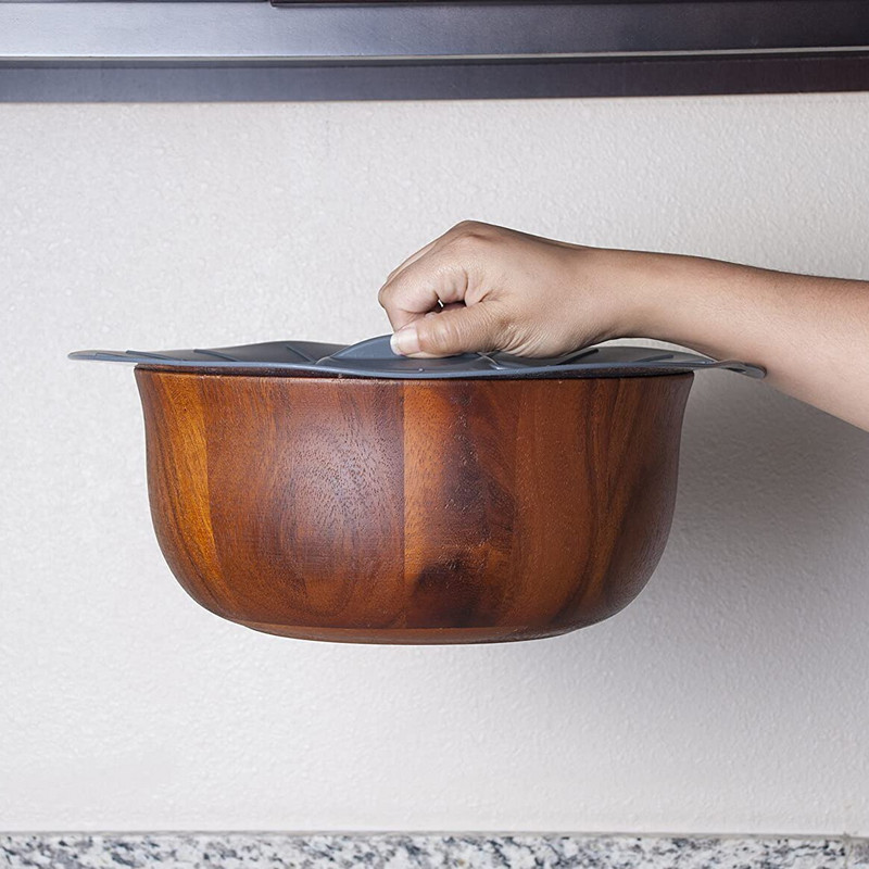 Be BPA silikoninis mikrobangų dubens dangtis kepimo puodo keptuvės dangtelis dangtelis silikoninis maisto įvyniojimas maisto gaminimo įrankiai virtuvės reikmenys