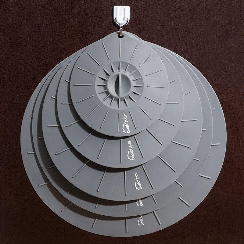 Be BPA silikoninis mikrobangų dubens dangtis kepimo puodo keptuvės dangtelis dangtelis silikoninis maisto įvyniojimas maisto gaminimo įrankiai virtuvės reikmenys