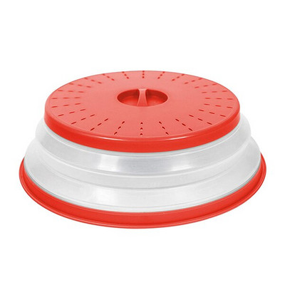 BPA-vaba kokkupandav mikrolaineahju kate toidu jaoks Mikrolaineahju pritsmete kate Toidusõel nõudepesumasinas ohutu kokkupandav mikrolaineahju kaas