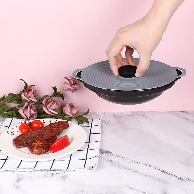 Panni toiduvalmistamine Värske kate Korduvkasutatavad isesulguvad kaaned Silikoonist Värskelt säilivad kaaned Universaalne kaas Poti kaas Silikoonkate