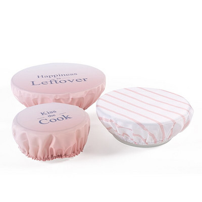 Leeseph korduvkasutatavad riidest kaussi kaaned leivakindlaks, lihtsaks puhastamiseks ja lihtsaks kasutamiseks, pestavad kaaned kööginõude või toidu jaoks