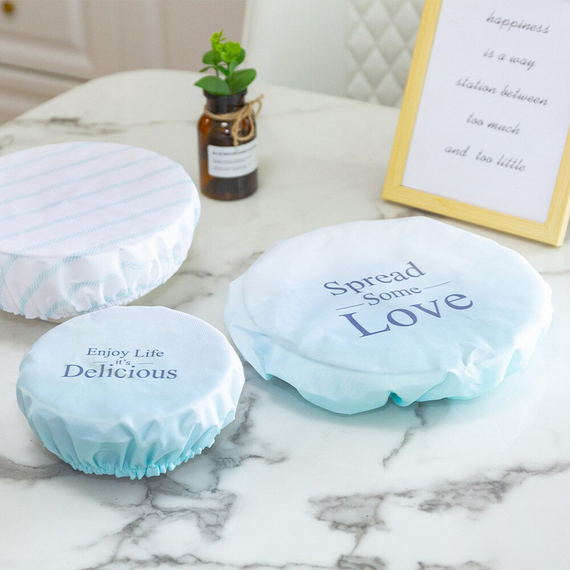 Leeseph korduvkasutatavad riidest kaussi kaaned leivakindlaks, lihtsaks puhastamiseks ja lihtsaks kasutamiseks, pestavad kaaned kööginõude või toidu jaoks