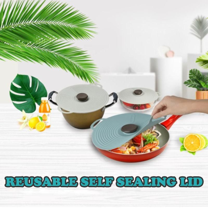 Silikónové strečové viečka, univerzálne silikónové viečko, miska, hrniec, silikónový kryt, panvica, varenie, čerstvé jedlo