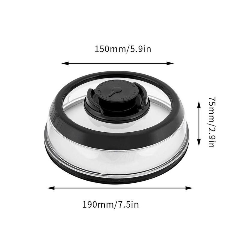 Vákuový uzatvárateľný kryt na potraviny, kuchynský instantný vákuový uzatvárateľný kryt na potraviny, čerstvý kryt, chladnička, kryty na riad, vrchnák, kupola, kuchynský nástroj